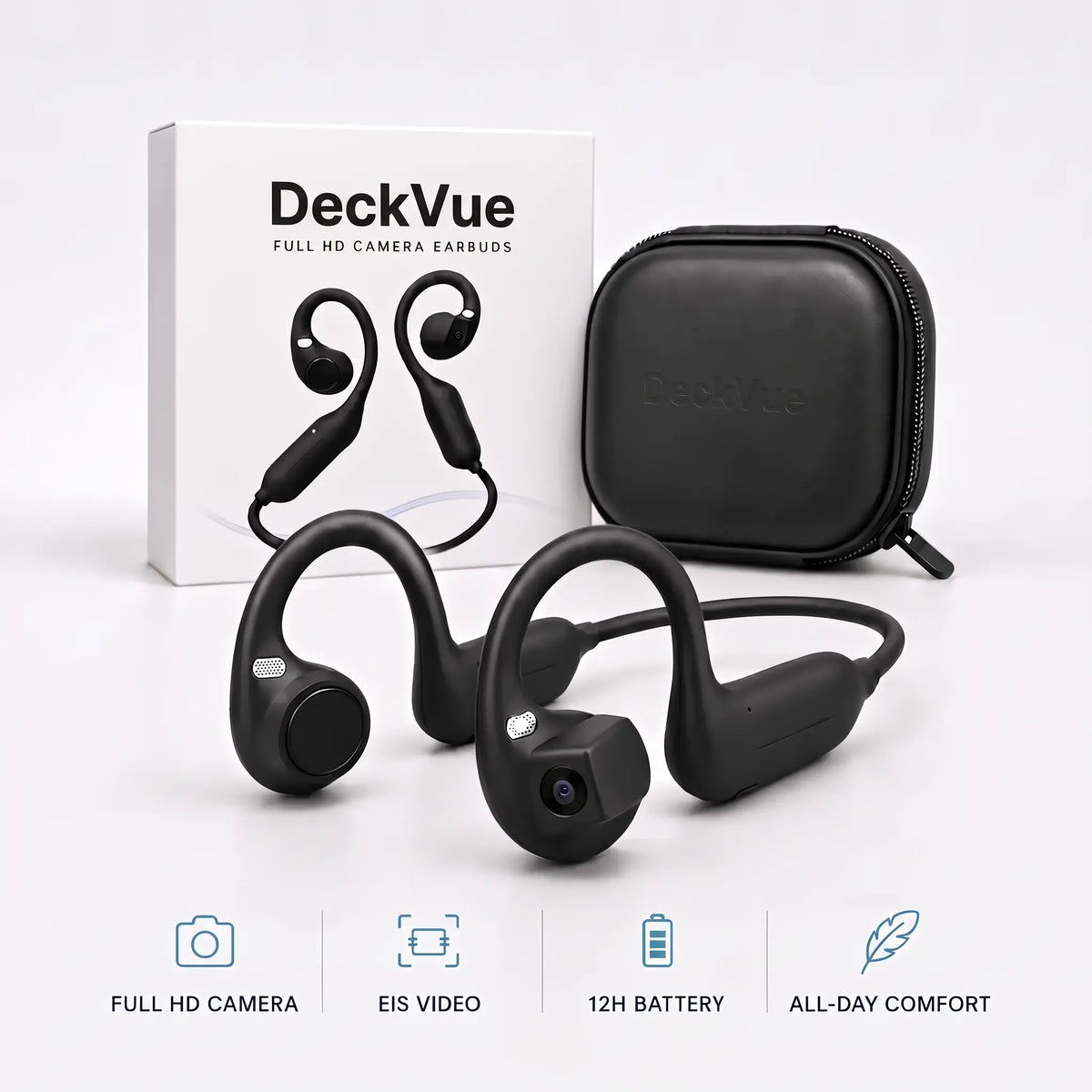 DeckVue™ Camera Earbuds